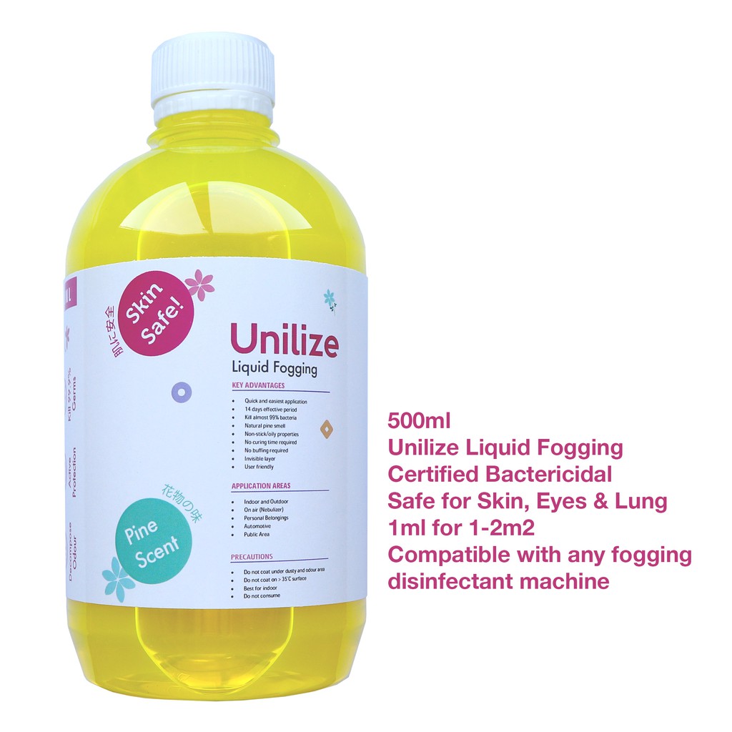 

TEVO Liquid Fogging (untuk mesin hot fogger) TEVO Unilize Fog dengan berbagai sertifikasi lab 500ML