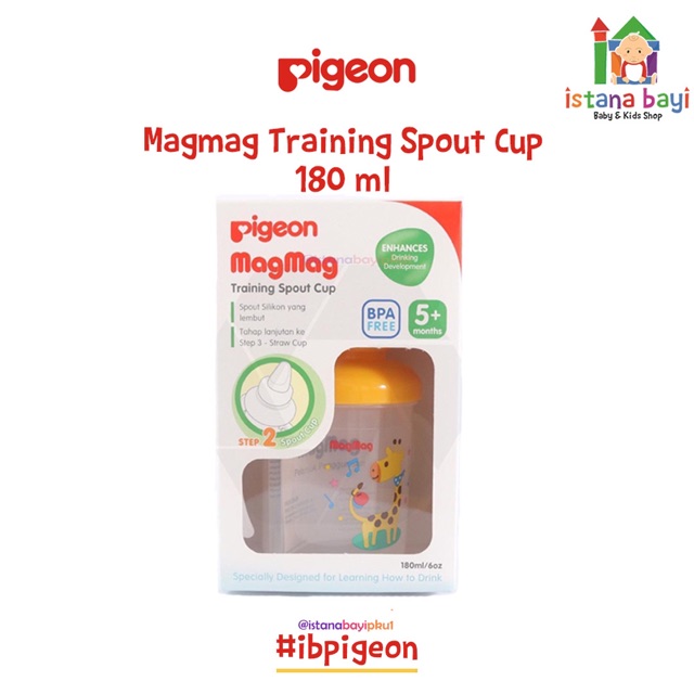 Pigeon Mag Mag Spout Cup Step 2 / Botol minum anak