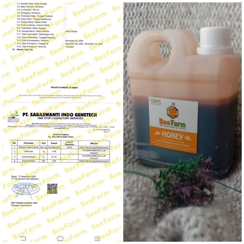

Madu Murni Akasia Bee Farm 1 Kg