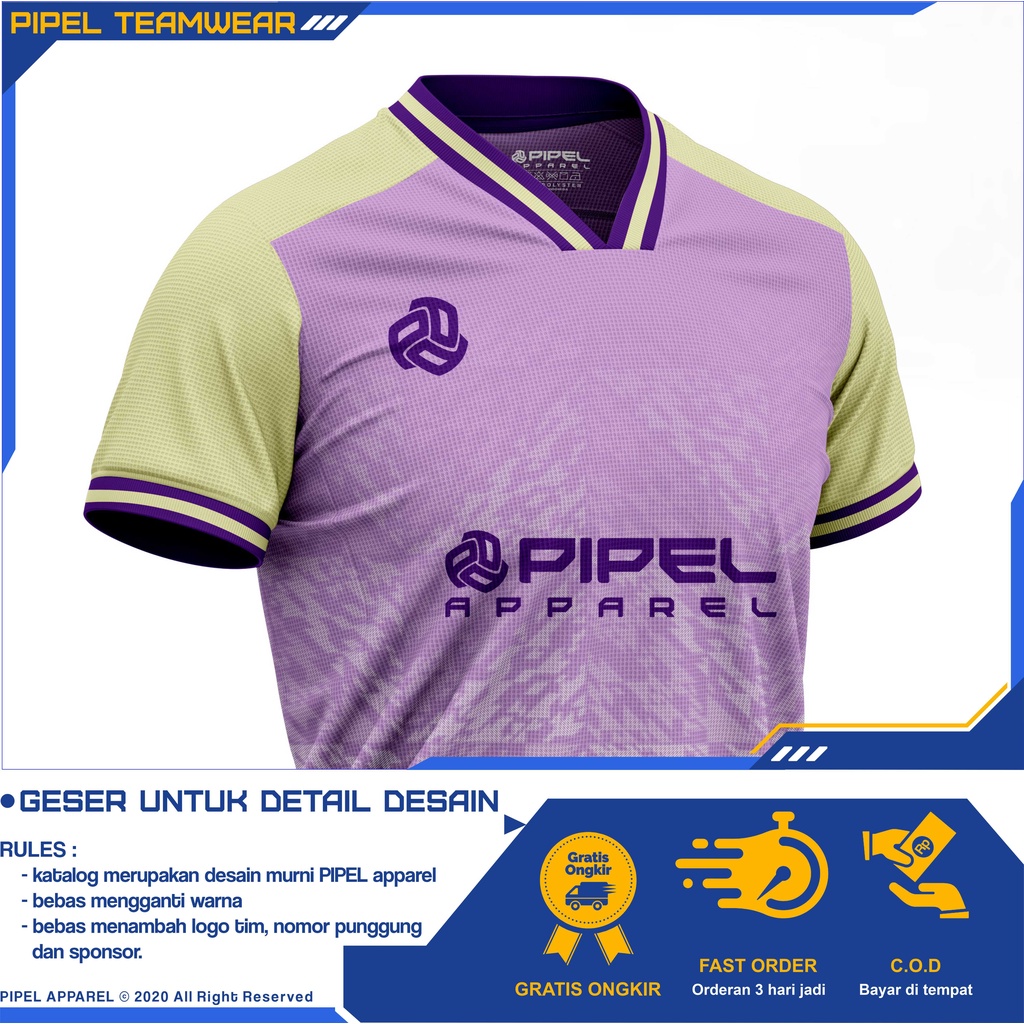 BISA COD SATUAN Jersey Futsal Full Printing Baju Bola Setelan Stelan Olahraga Badminton Volly Basket