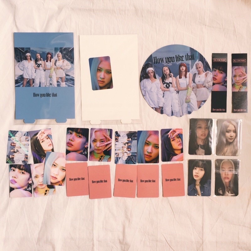 - BLACKPINK HOW YOU LIKE THAT ALBUM BENEFIT YGSELECT KTOWN4U Applemusic Withdrama Interasia HYLT POB