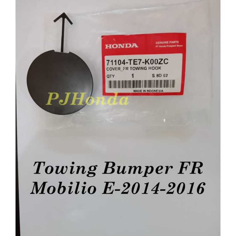 Cover Towing Bumper Depan HND Mobilio 2014-2021 .