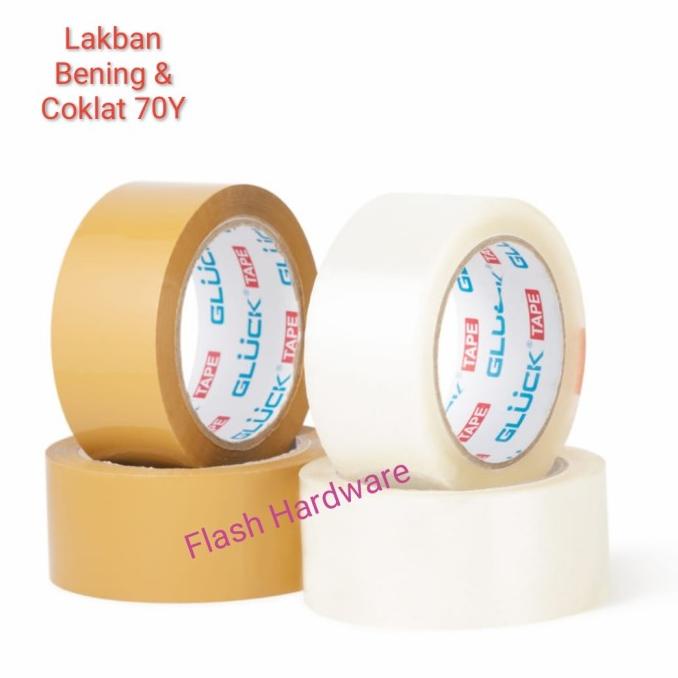 

lakban bening 70 yard x 48mm (60meter)