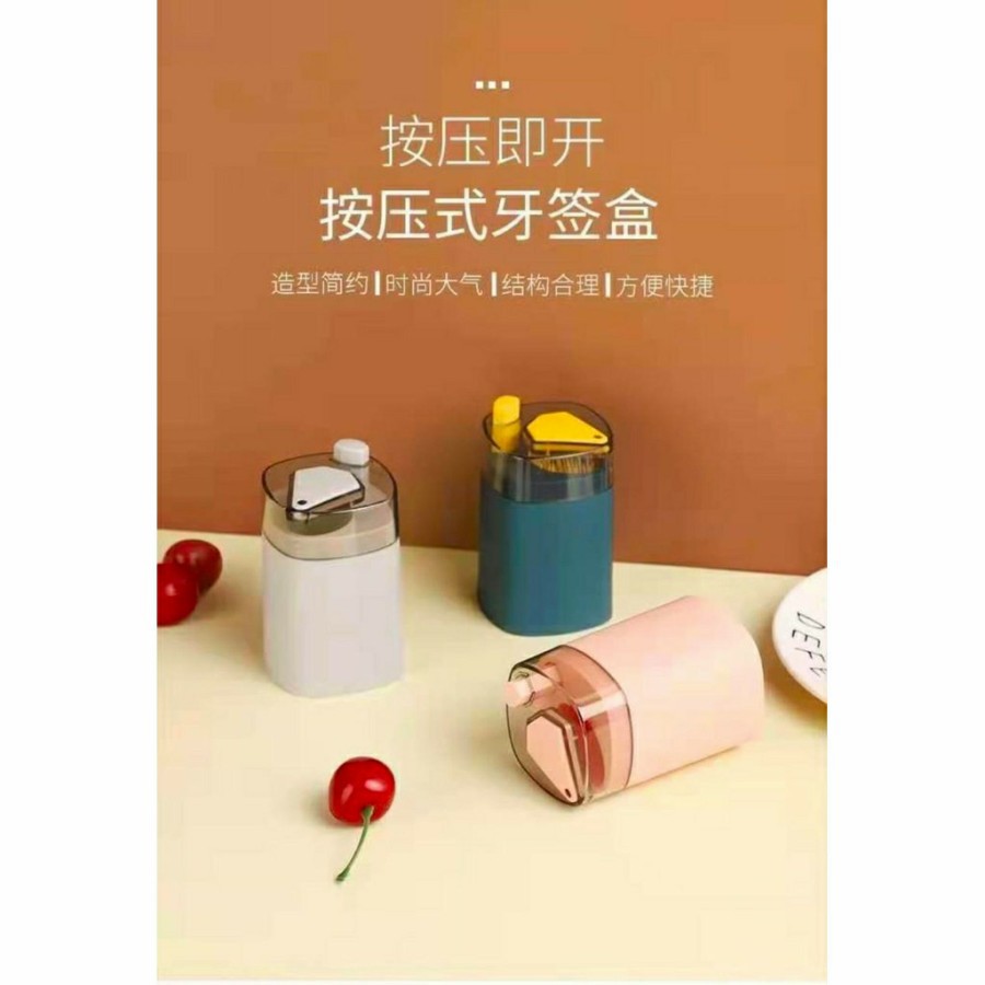 [CLASHOP]Tempat Tusuk Gigi Otomatis Automatic Toothpick Holder
