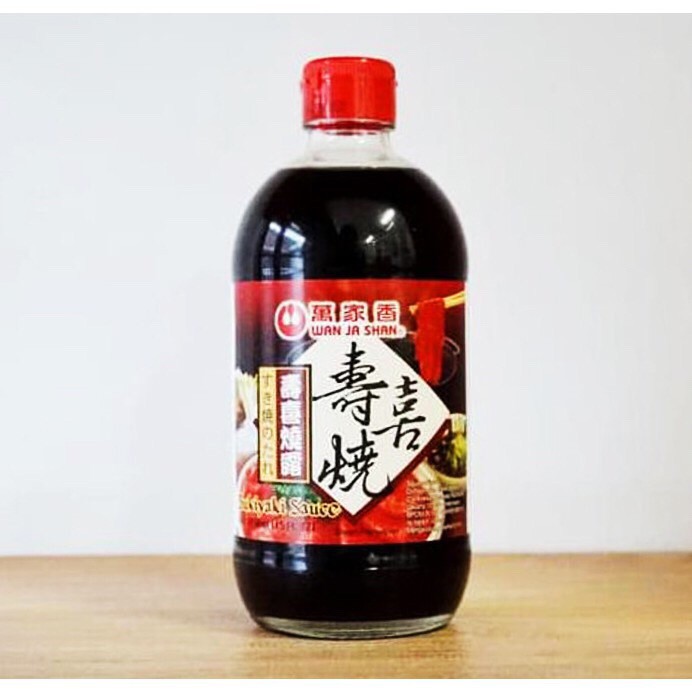 Wan Ja Shan Sukiyaki Sauce / Saus bumbu shabu shabu / hot pot 450ml