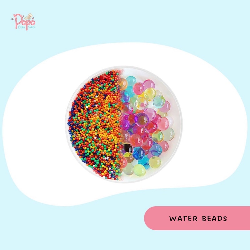 Mainan bayi/anak WATER BEADS / Hydro gel / water bead