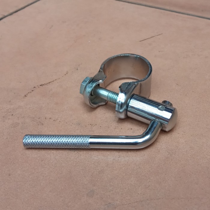 SEAT CLAMP PENJEPIT SADEL SEPEDA MINION FEDERAL BALAP JADUL CHROME