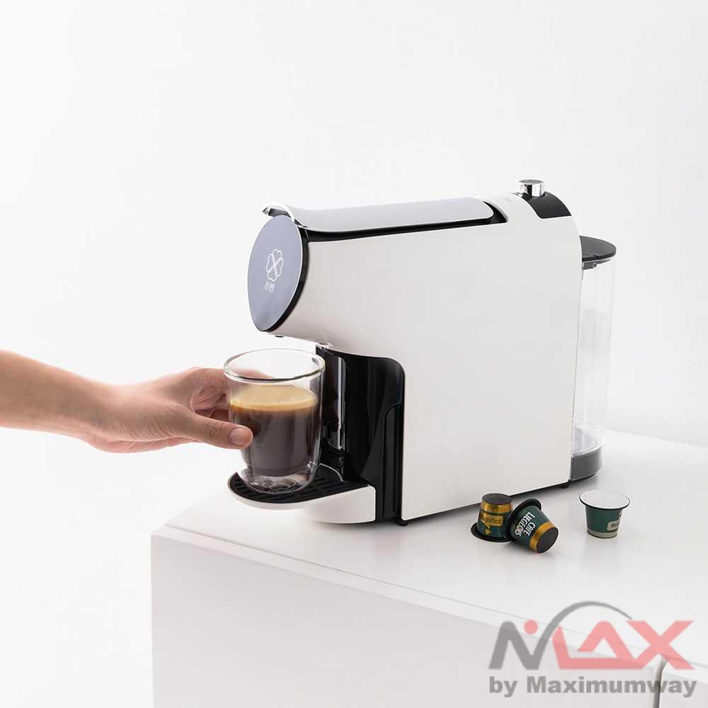 SCISHARE S1102 Pembuat Kopi Kapsul Otomatis Pintar Pembuat Kopi Elektrik dengan Kontrol Aplikasi SCISHARE Smart Automatic Capsule Coffee Machine Extraction Electric Coffee Maker Kettle With APP Control