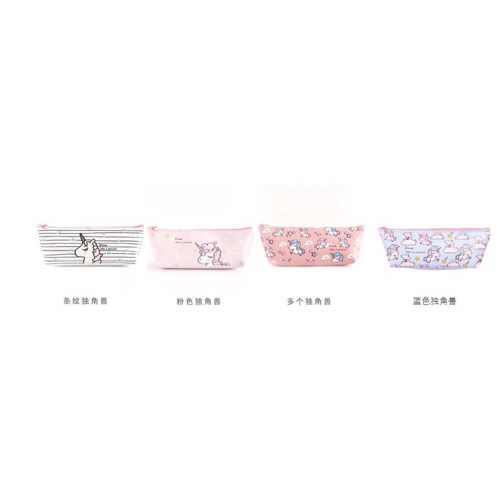 ATM.Medan Kotak Tempat Pensil Model Kartun Unicorn Anti Air-6