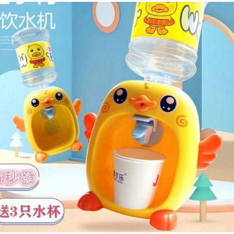 Mainan anak tempat air minum/Dispenser Air Bebek/mini dispenser