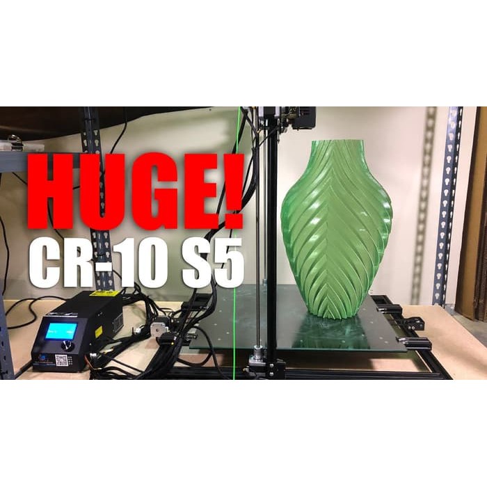 Original Creality CR-10 S5 Package with Filament and Upgrade List