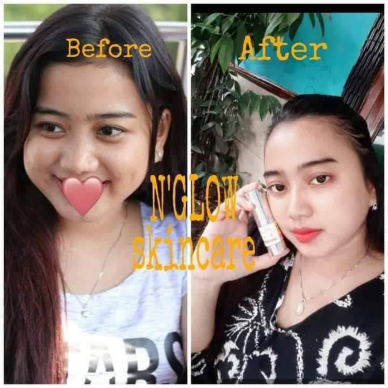 Serum N'Glow Skincare Pemutih Wajah 100% BPOM ORI Aman Terampuh