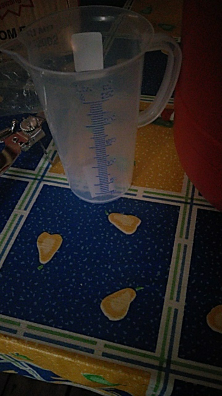 Gelas Takar Plastik 250 Ml /teko Ukur Plastic 250 Ml Green Leaf