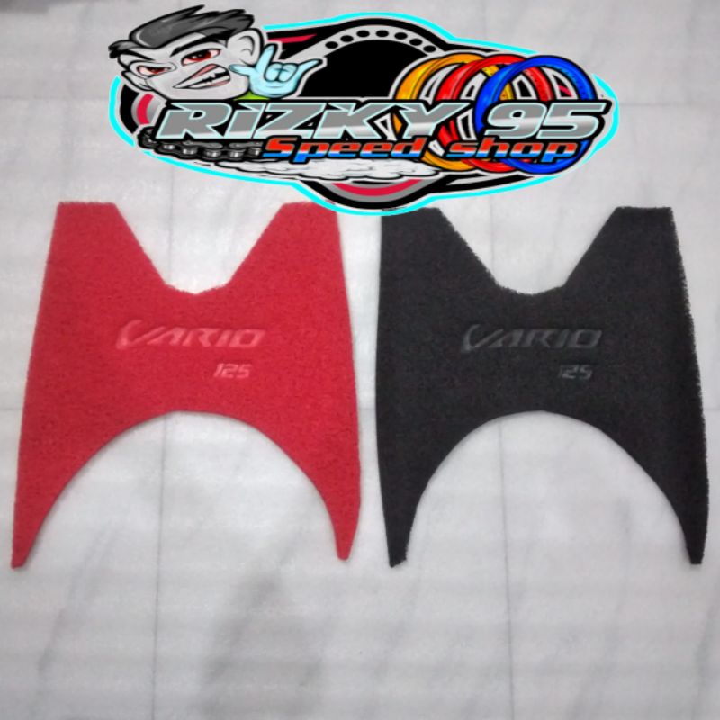 KARPET ALAS KAKI HONDA VARIO 125 ALAS KAKI PIJAKAN KAKI DEPAN HONDA VARIO 125 karpet Alas kaki depan