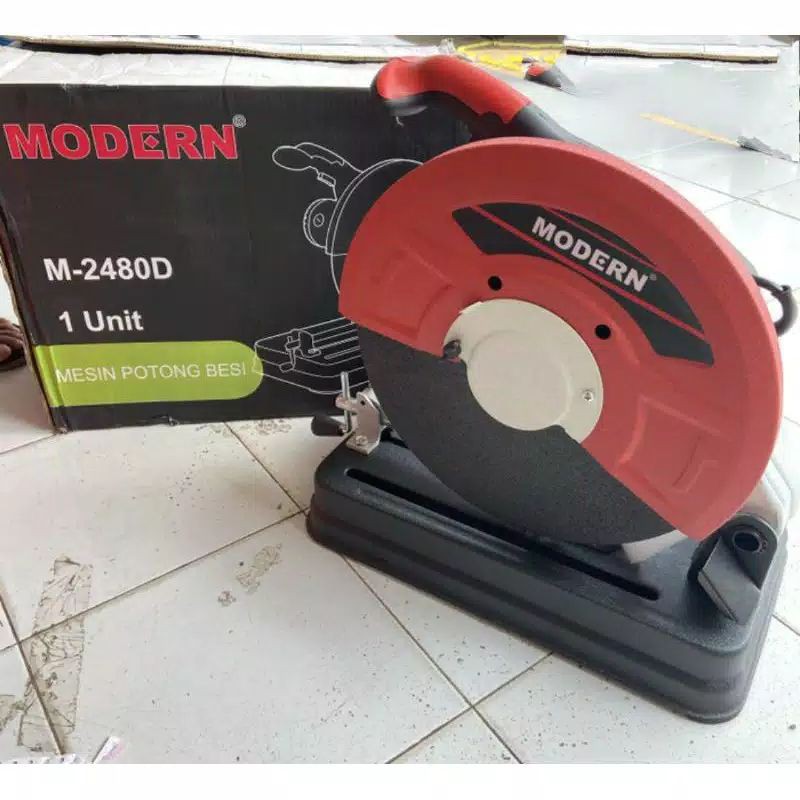 Cut off 14 inch Modern M-2850D Cutting Wheel mesin potong besi Cut off 14"