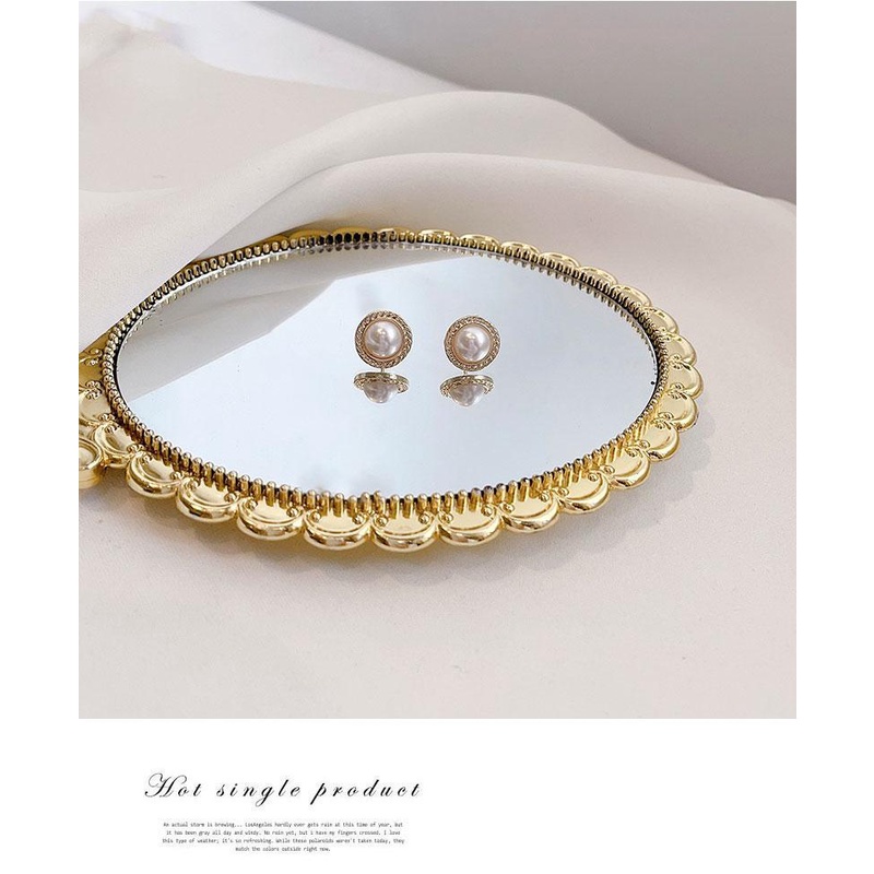 Anting Mutiara Kecil Tidak Pudar Untuk Wanita