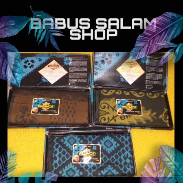 Sarung tenun wadimor viscose BATIK