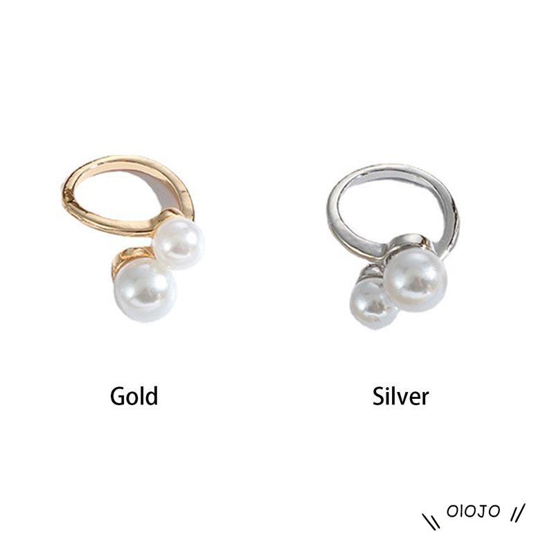 【COD】Gesper Syal Sutra Bahan Alloy Aksen Mutiara