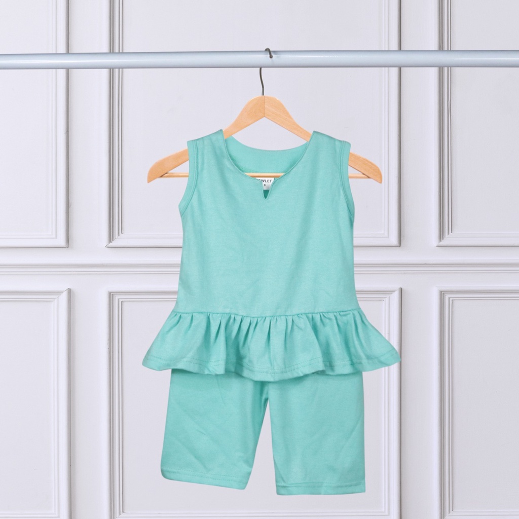 Owlet - setelan singlet anak perempuan/ set anak perempuan / setelan anak polos