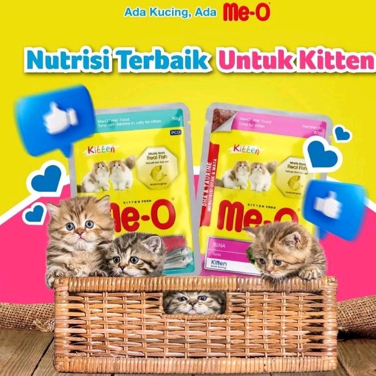 Meo Pouch Kitten 80gr