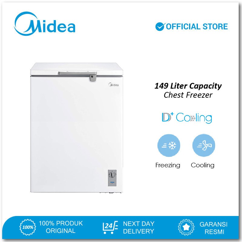 Midea Chest Freezer HS-186CNK (149L)