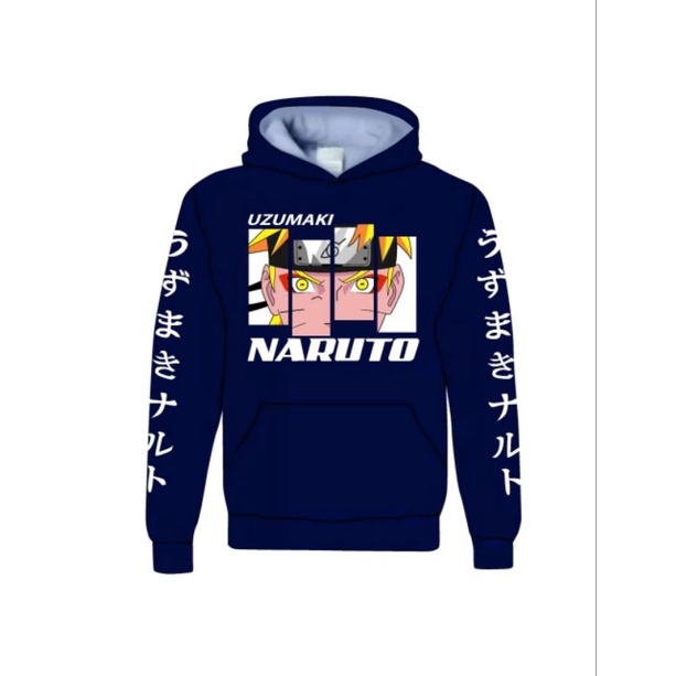 sweater hoodie anak Naruto/umur 5-17 tahun bisa COD