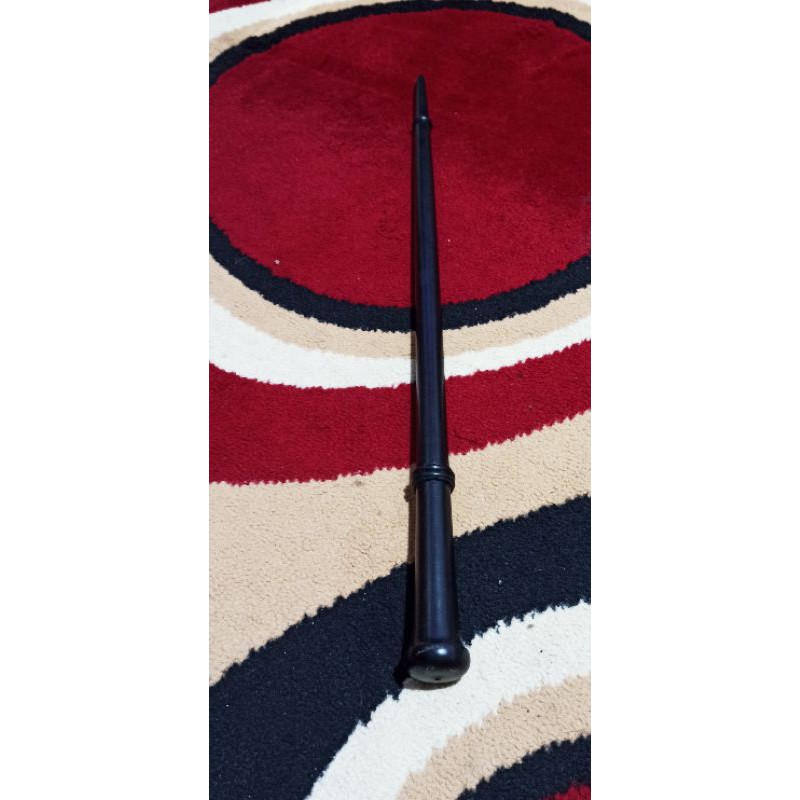 TONGKAT KOMANDO KAYU HITAM KALIMANTAN ASLI