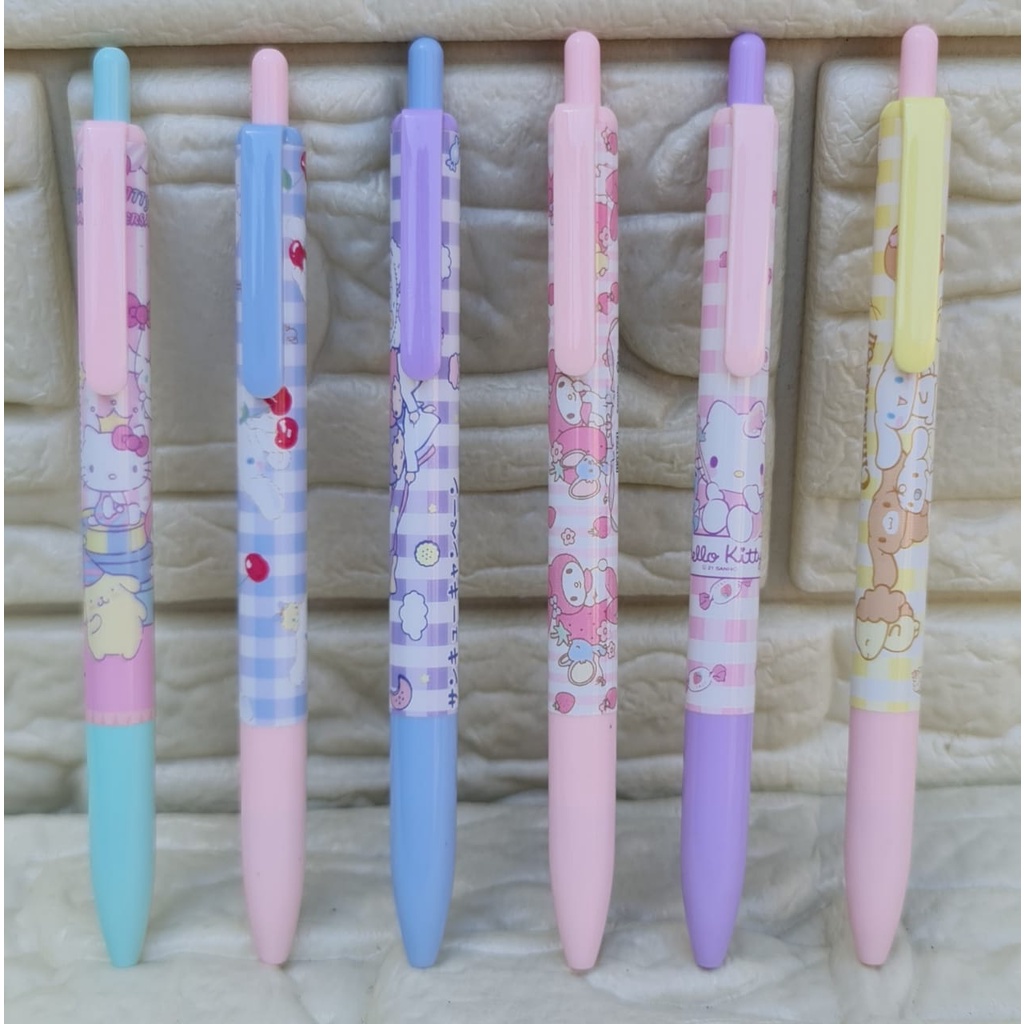 

SET PULPEN GEL BIRU MOTIF KOTAK SANRIO ISI 6 NO 1754