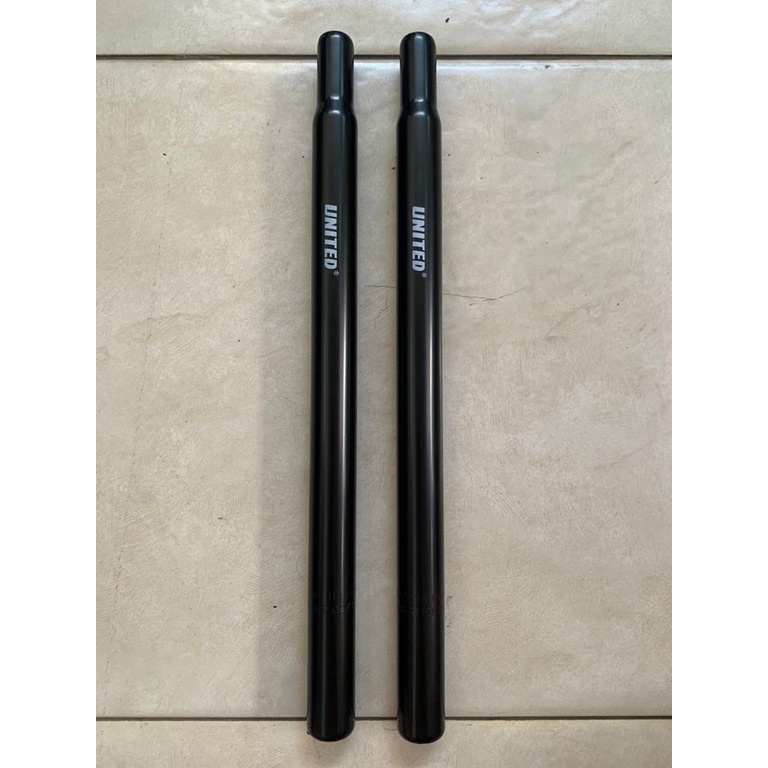 TERMURAH!!! Seatpost Sepeda Diameter 27.2mm / UNITED Hitam / Realpict