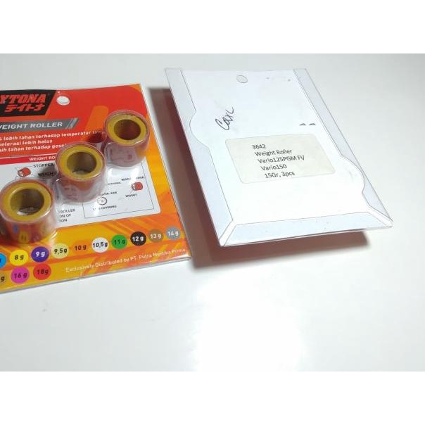 ➯ Roller Vario 150 Vario 125 Pcx Skywave Skydrive Daytona Racing 15 Gram ✬