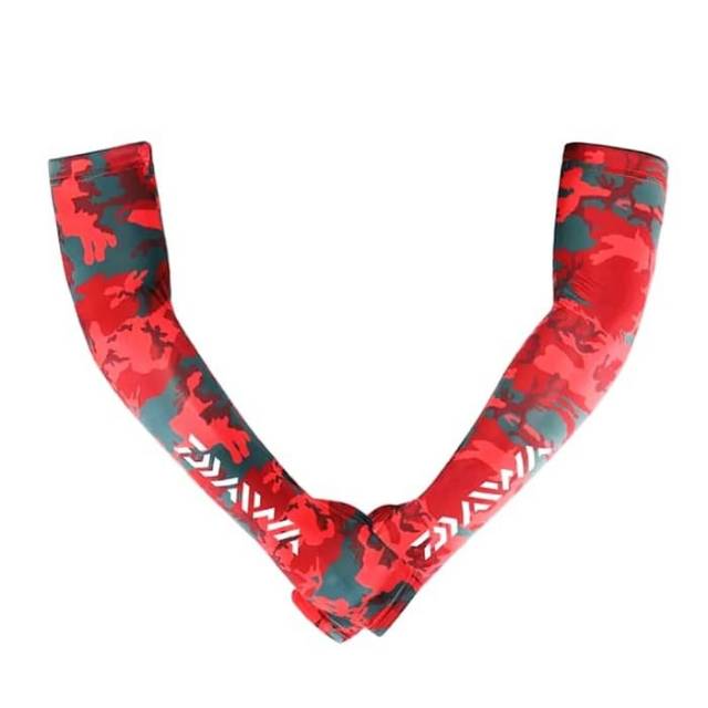 DAIWA ARM SLEEVE FULL (CAMO RED)