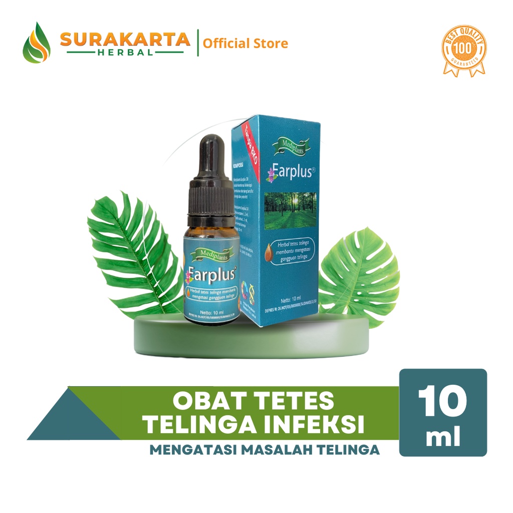 TETES Earplus Obat Telinga Tetes Herbal Untuk Telinga Infeksi