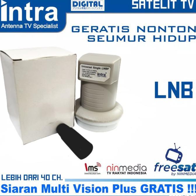 Ready&Siapkirim Intra Lnb Ku Band Rekomendasi Ninmedia Single Super Peka Termurah