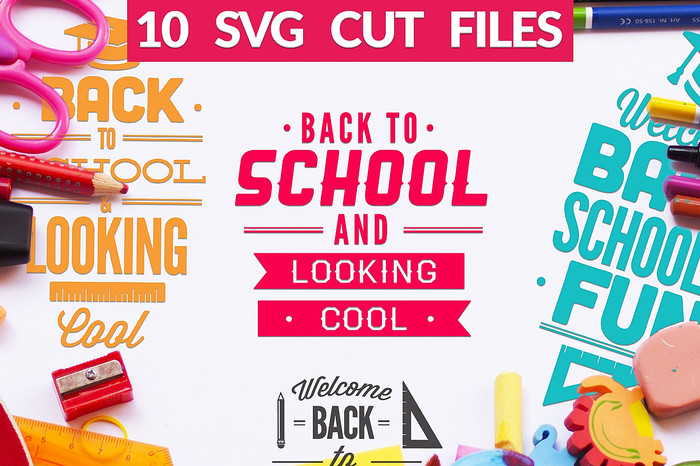 Back To School Svg Bundle - Vector Designs