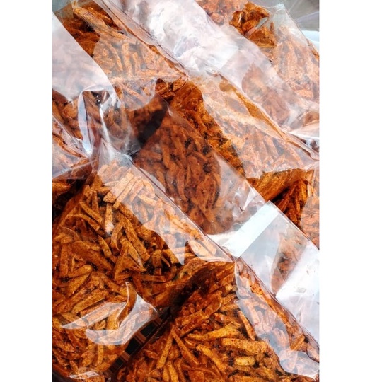 Basreng baso goreng basreng stik aroma jeruk kemasan 500 Gram