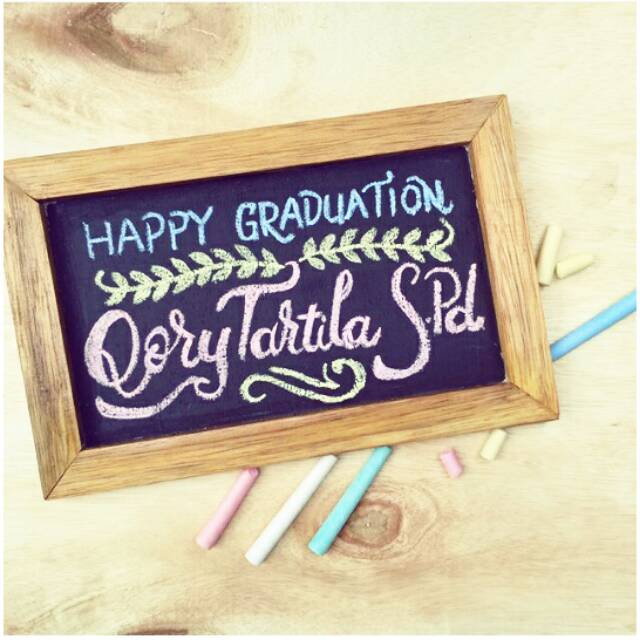 

Papan Kapur sz 20x30cm / Chalkboard / Blackboard