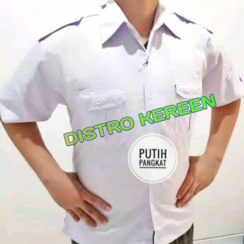 Seragam Putih PNS, Baju PNS, Baju PNS Pria, Dinas Putih, Kemeja Putih, PDH Putih American Drill