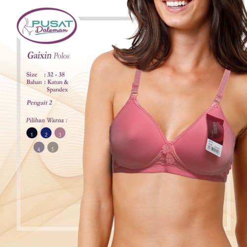 Jual ECER BH BRA 822 GAIXIN POLOS Pengait 2 - 34 Limited