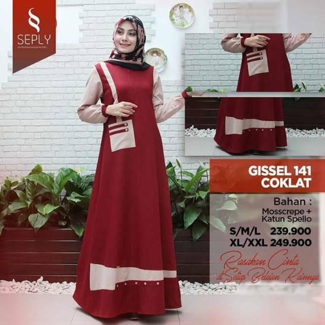 Gamis murah seply GISSEL 141