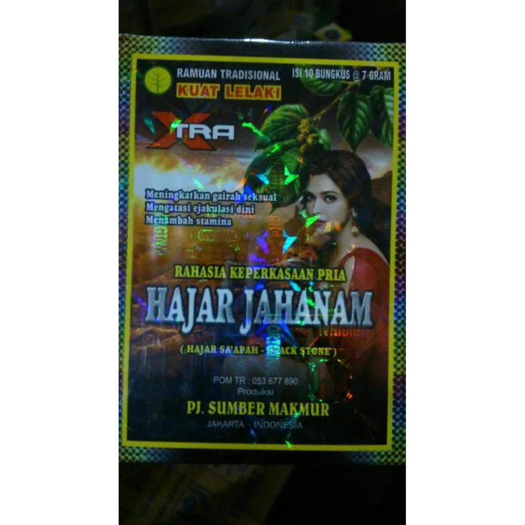 

TERLARIS NEW PREMIUM jamu herbal Hajar- jahanam & TERLENGKAP