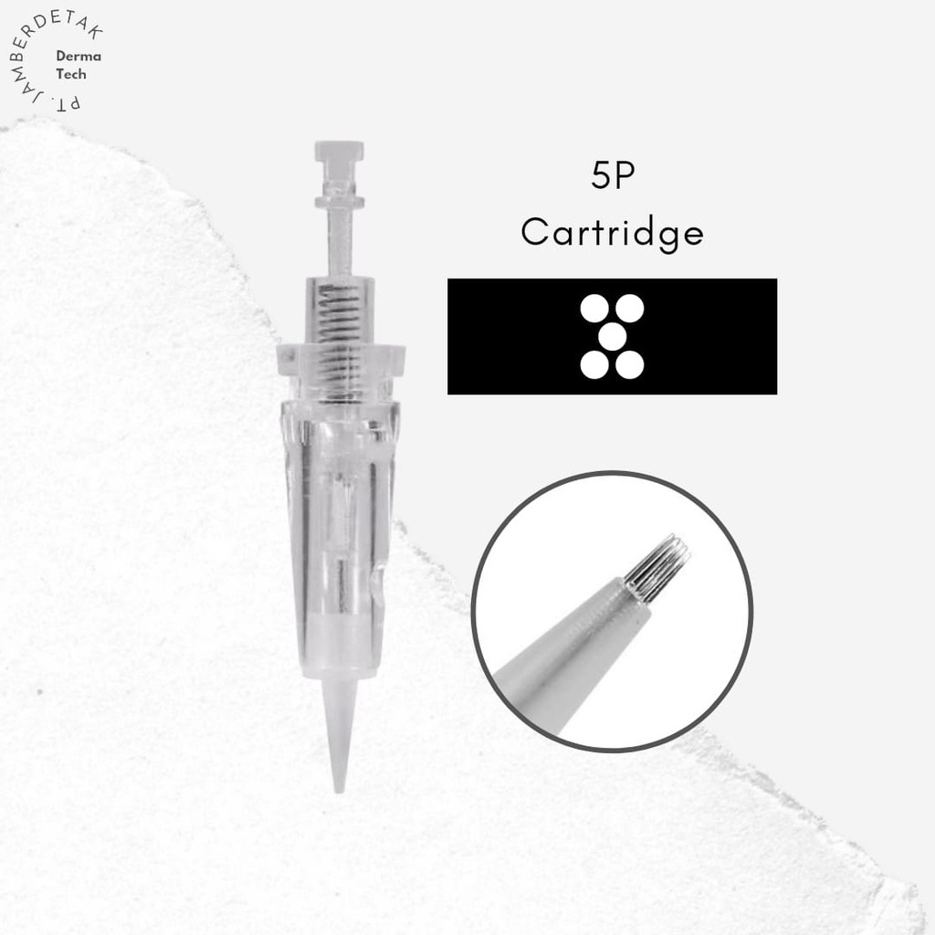 Jarum nano jarum 12 pin jarum 36 pin 1 pin 3 pin buat bb glow mts sulam alis bibir-5R/5 PIN PUTIH