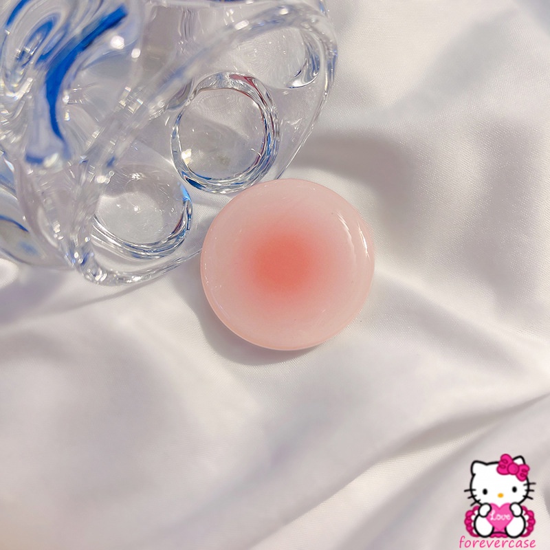 Mobile Phone Grips Mobile Phone Holder Popsocket Ins Gradient Finger Holder Universal Folding Bracket Blooming Epoxy Airbag