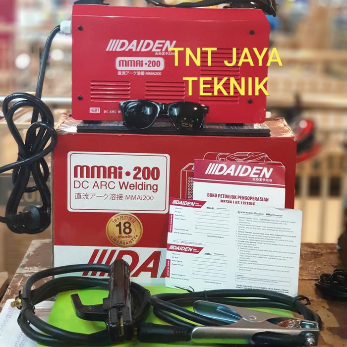 Jual Mesin Las Daiden Mmai Travolas Daiden Mma Mesinlas Inverter Shopee Indonesia