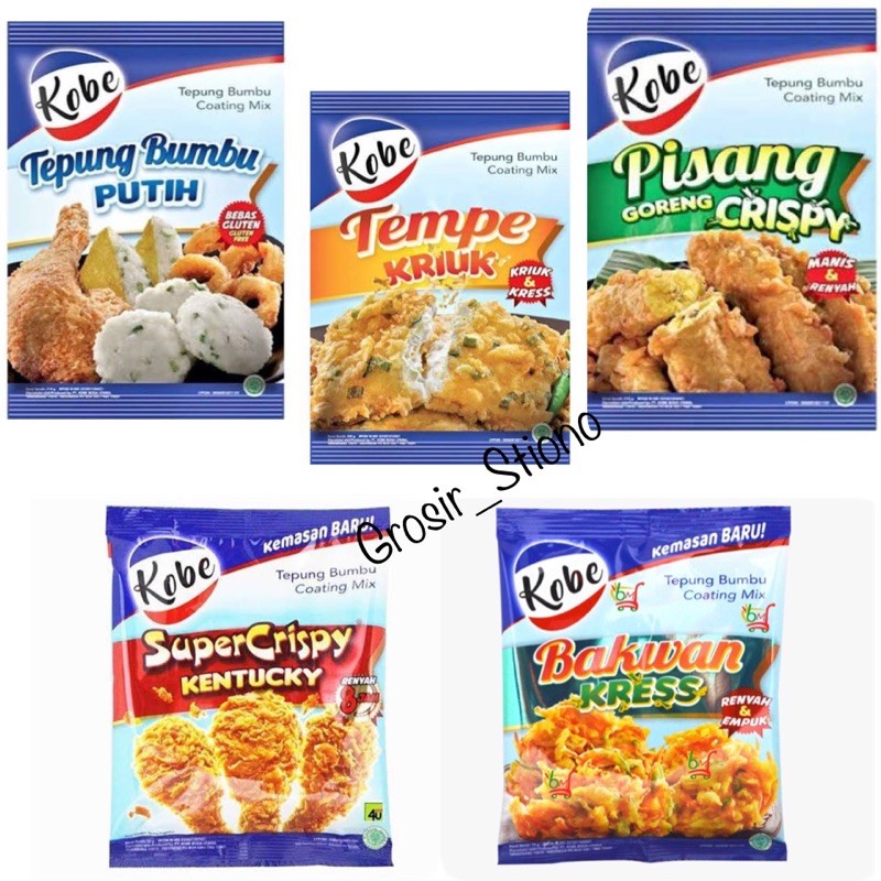 

Tepung Bumbu Kobe Super Crispy Kentucky/Tepung goreng ayam/Tepung bumbu serbaguna