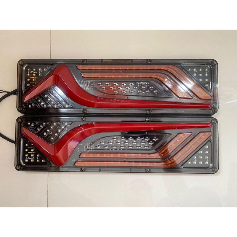 Stop Lamp lampu truk belakang 24 volt model V New 46cm