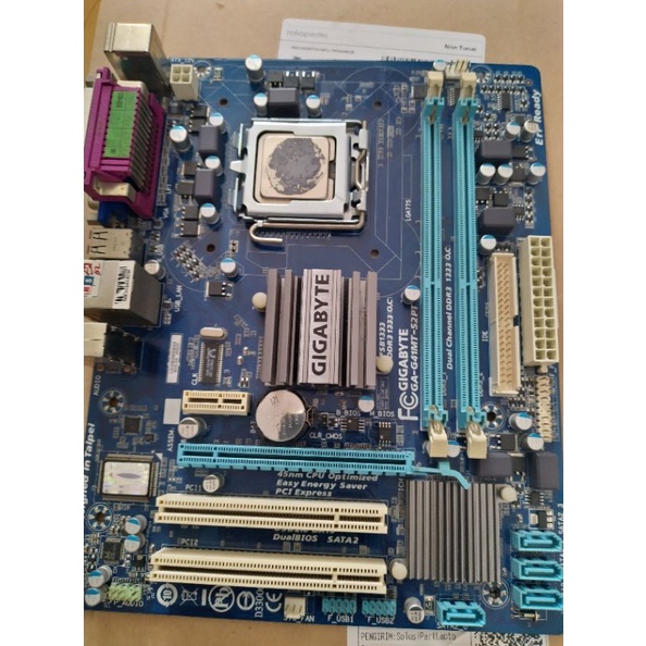 Motherboard G41 DDR3  Gigabyte