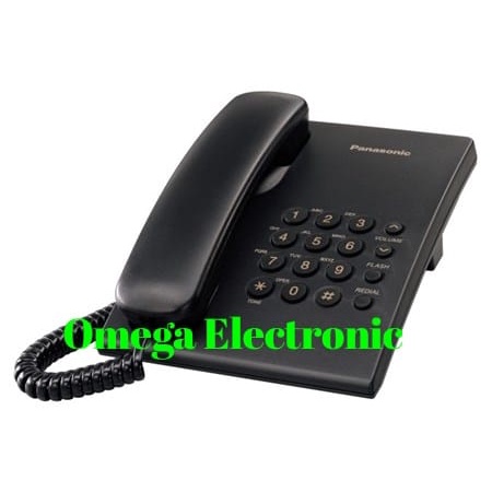 Panasonic KX-TS500MX - Telepon Kabel Kantor Rumah Gantung Kabel KX-TS500 TS 500