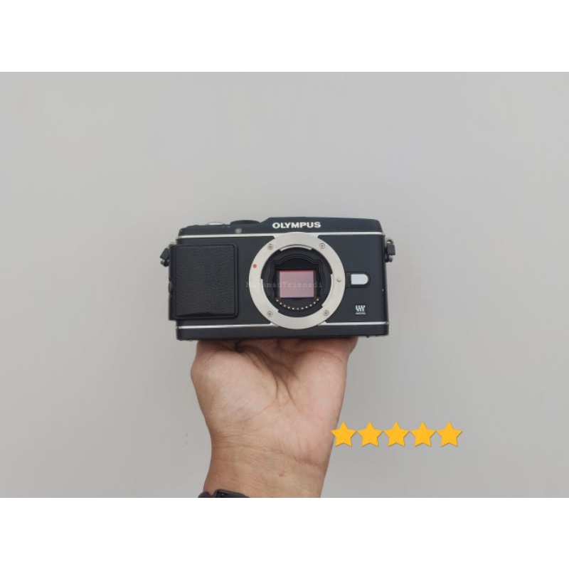 Camera Kamera Mirrorless Olympus Pen E P3 EP 3 EP3 Body Only Hitam Murah