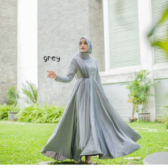 Gamis kondangan / baju kondangan / gamis modern