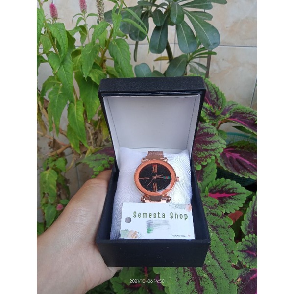 JAM TANGAN WANITA FREE BOX BATRE CADANGAN || HAMPERS ULANG TAHUN KADO ULANG TAHUN